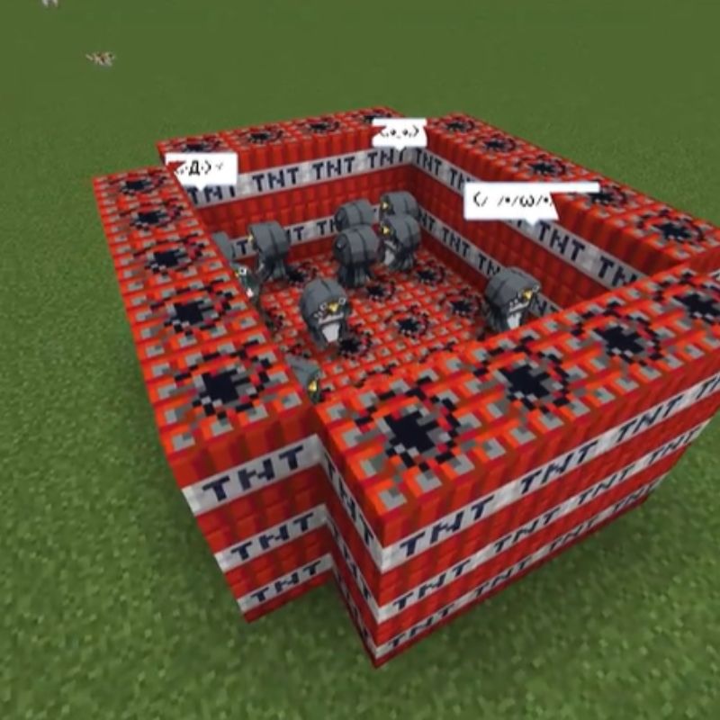 Gugu gaga là gì? BST 90+ meme viral cực hài trên mạng xã hội 10 Minecraft gugu gaga