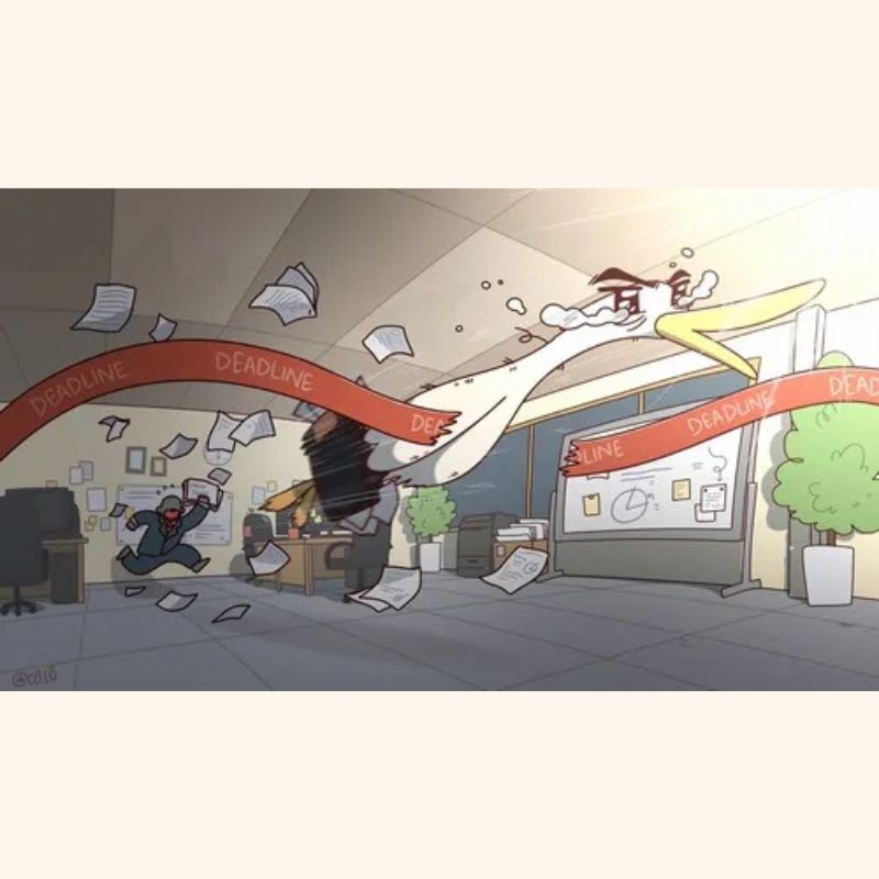 89+ Meme nghỉ việc hài hước cho dân công sở cực viral 13 Meme nhân viên chạy trốn deadline
