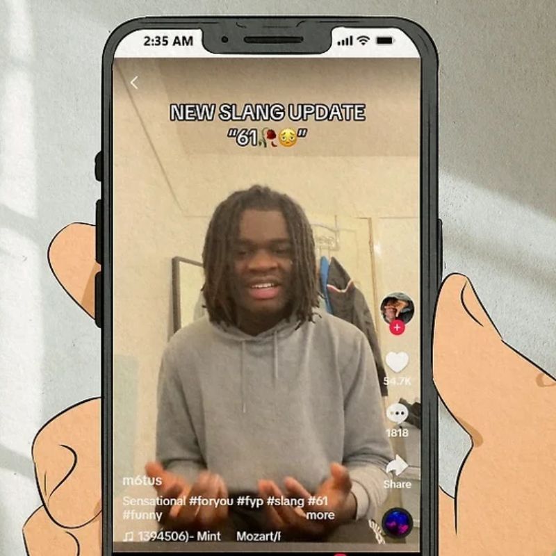 61 meme là gì? Giải mã trend số “6 1” viral TikTok 4 meme 6 1 là sự kế thừa từ meme 6-7 hay 4-1