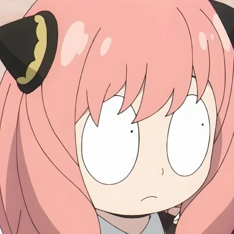 99+ Anya meme đáng yêu và hài hước khiến fan Spy x Family mê mẩn 11 Anya meme biểu cảm hài hước