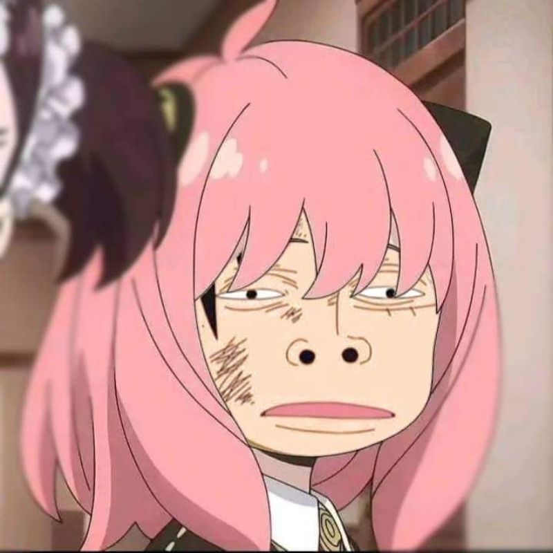 99+ Anya meme đáng yêu và hài hước khiến fan Spy x Family mê mẩn 12 Anya meme biểu cảm hài hước