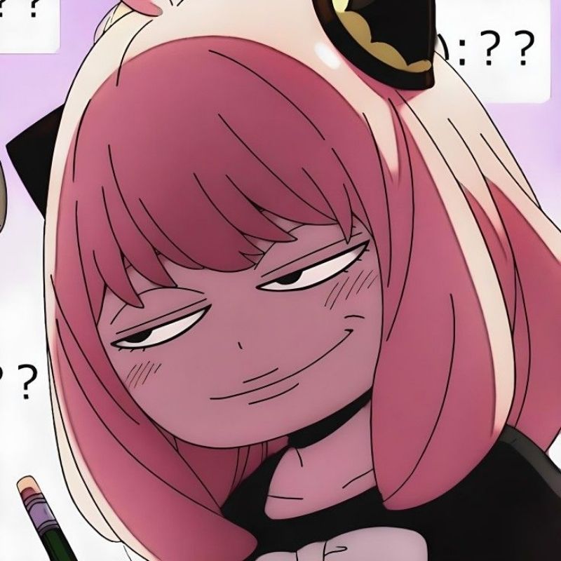 99+ Anya meme đáng yêu và hài hước khiến fan Spy x Family mê mẩn 13 Ảnh chế Anya meme smile