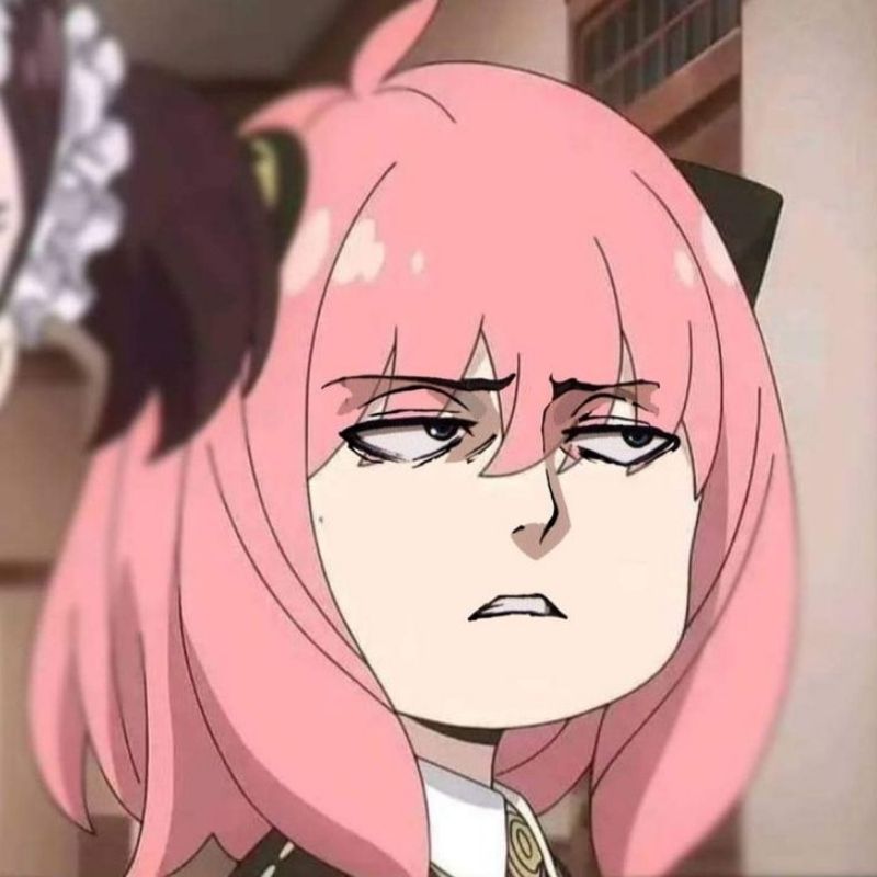 99+ Anya meme đáng yêu và hài hước khiến fan Spy x Family mê mẩn 24 Anya meme biểu cảm hài hước