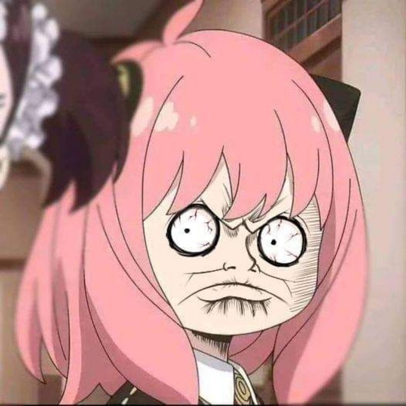 99+ Anya meme đáng yêu và hài hước khiến fan Spy x Family mê mẩn 9 Ảnh chế Anya meme Spy x Family tức giận