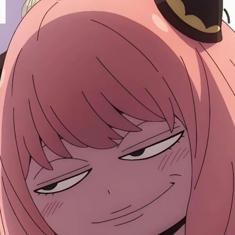 99+ Anya meme đáng yêu và hài hước khiến fan Spy x Family mê mẩn 10 Ảnh chế Anya meme smile