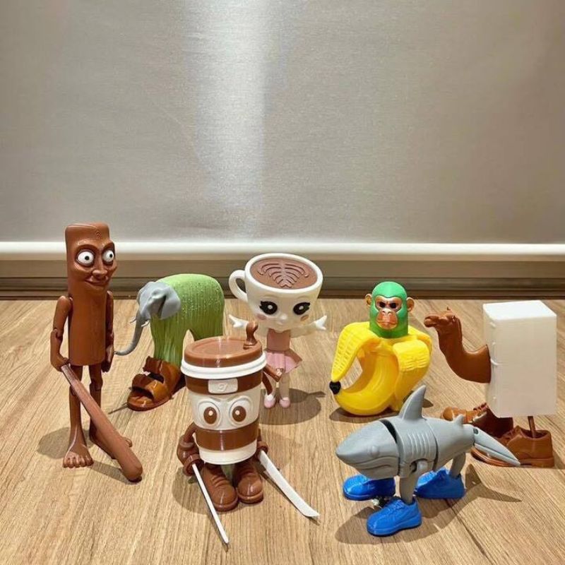 Brainrot là gì? Giải mã vũ trụ Brainrot và các nhân vật đang viral 5 Các nhân vật trong vũ trụ Brainrot