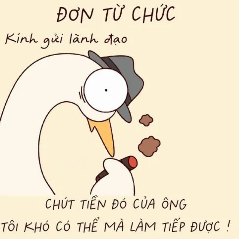 Sưu tầm 99+ meme cáo từ cực hài, cáo biệt theo kiểu giang hồ 5 meme cáo từ xin nghỉ việc cò lã