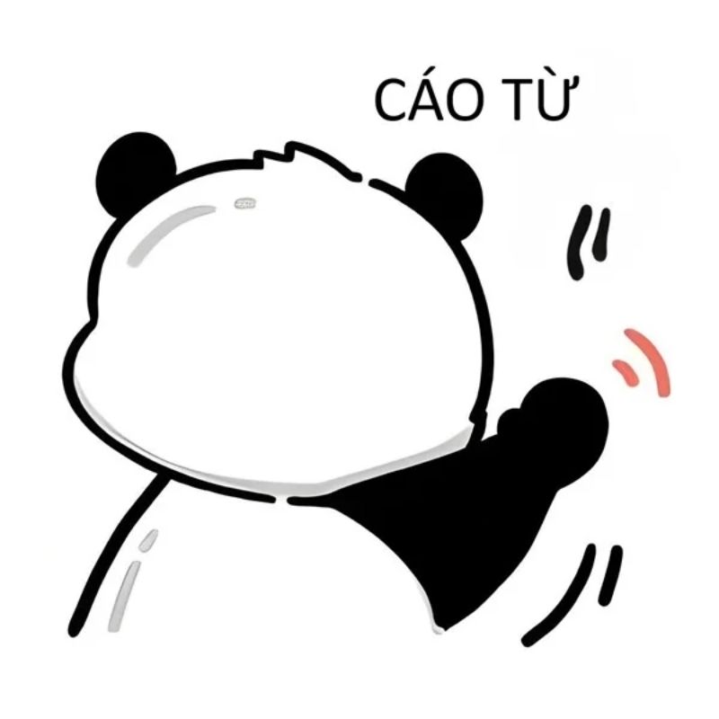 Sưu tầm 99+ meme cáo từ cực hài, cáo biệt theo kiểu giang hồ 35 meme cáo từ gấu trúc cute
