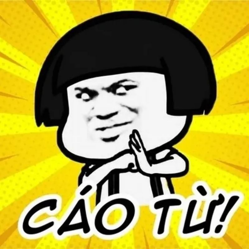 Sưu tầm 99+ meme cáo từ cực hài, cáo biệt theo kiểu giang hồ 45 meme cáo từ bá đạo