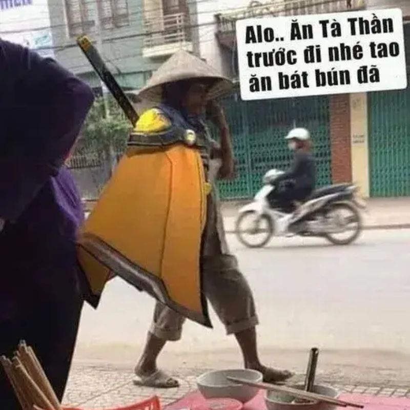 99+ meme liên quân hài hước, lầy lội cực hot 2026 5 meme ryoma đi lang thang