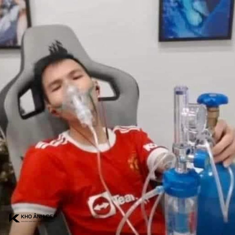 meme thở oxy