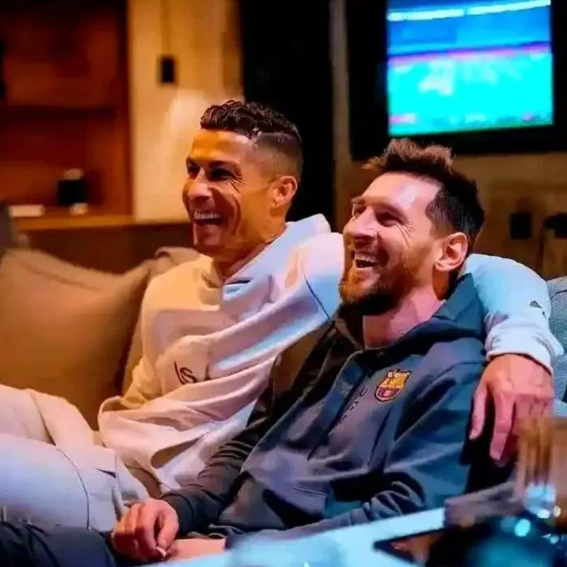 169+ Messi meme hài hước mới nhất, từ sân cỏ đến đời thường 7 Meme hài hước Messi cười cùng Messi ăn kem cùng Ronaldo