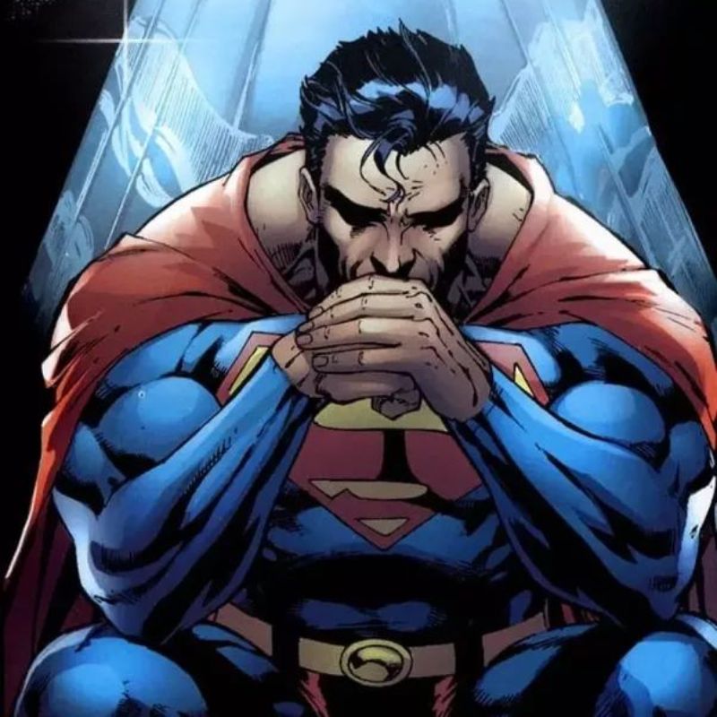 Superman meme: 99+ ảnh chế "siêu anh hùng" cũng phải chào thua 17 superman chống cằm suy sụp