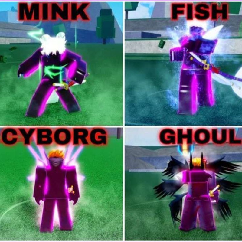 Hình Blox Fruit tộc v4