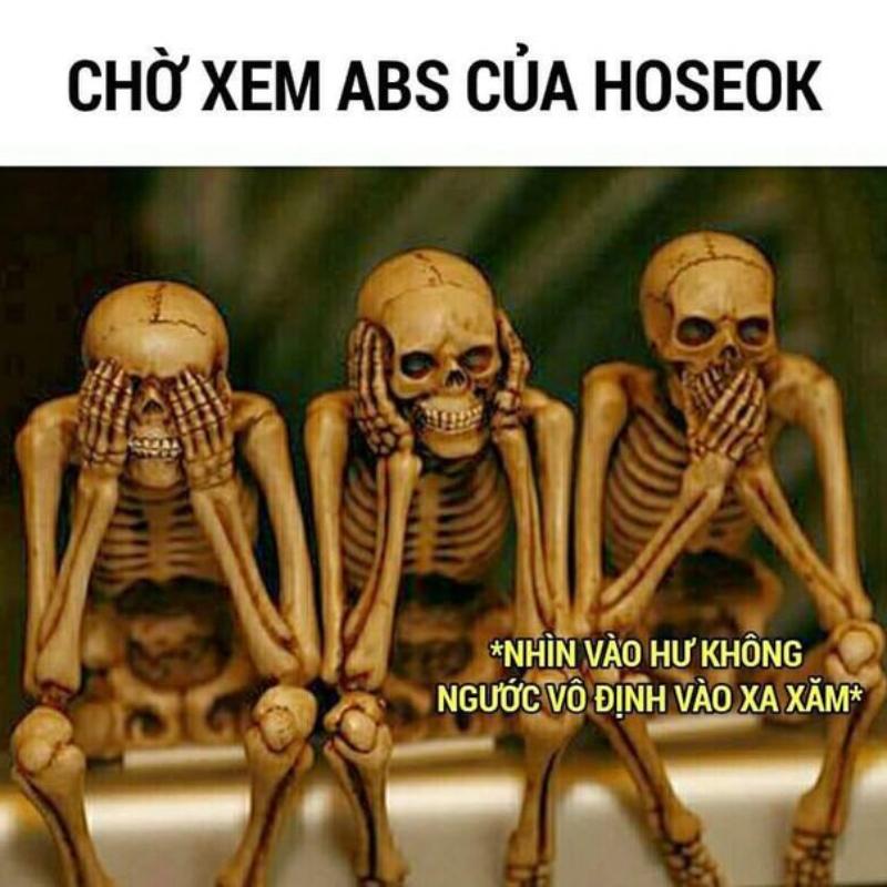 Bộ xương meme ngồi chờ