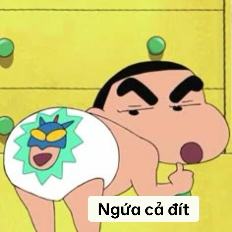 gãi mông meme ngứa hết cả đít