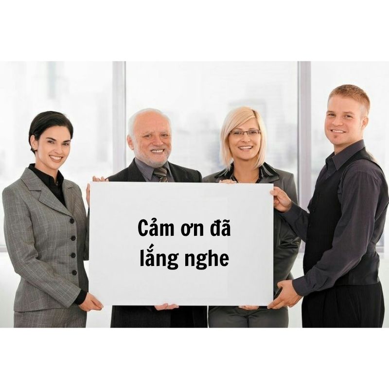 99+ meme cảm ơn đã lắng nghe hài hước cho slide kết thúc thuyết trình 6 Ảnh cảm ơn đã lắng nghe meme hài hước