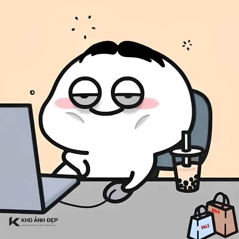 Meme đi làm hoạt hình