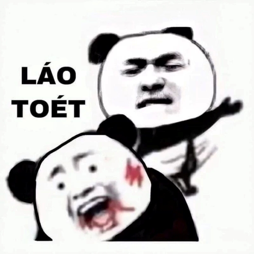 Ảnh meme gấu trúc Baozou tát láo toét
