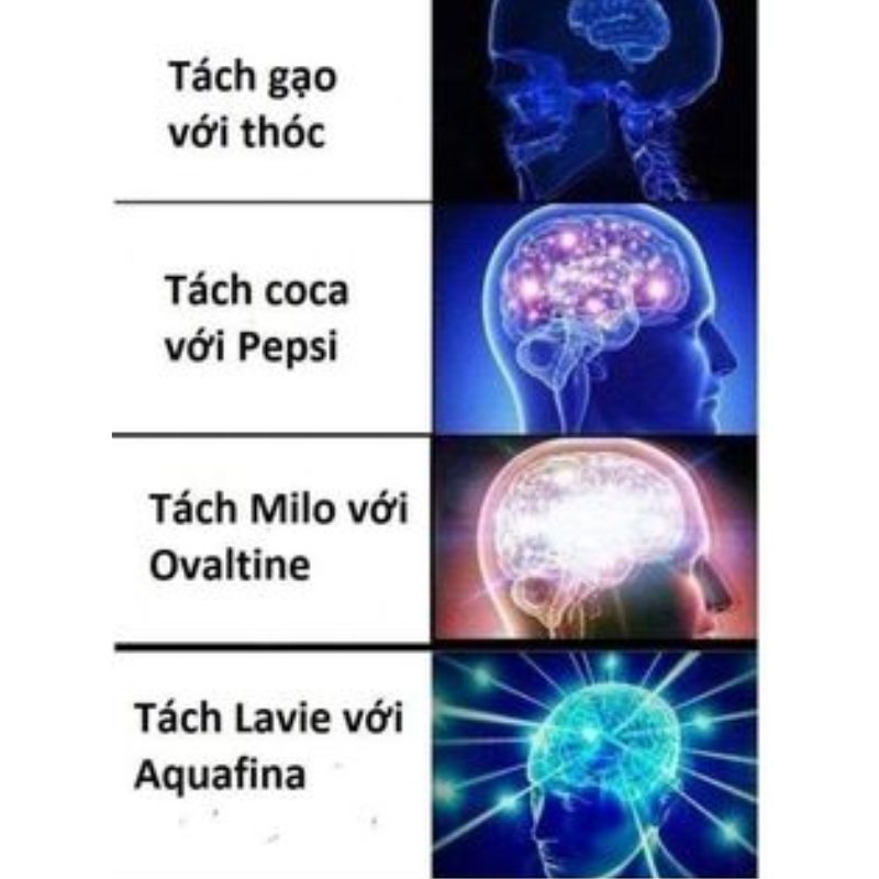 99+ meme não to cà khịa cực gắt với loạt ảnh chế siêu hài 5 Meme não vũ trụ phóng đai suy nghĩ