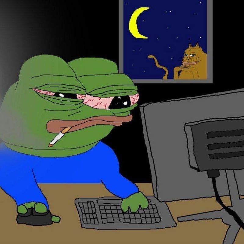 15+ Meme nổi tiếng nhất thế giới và Việt Nam cực viral 35 Meme Ếch Pepe mệt mỏi