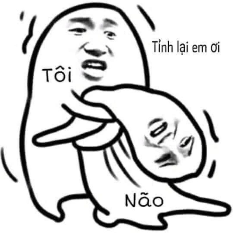 15+ Meme nổi tiếng nhất thế giới và Việt Nam cực viral 58 Meme bựa bị mất não bất tỉnh