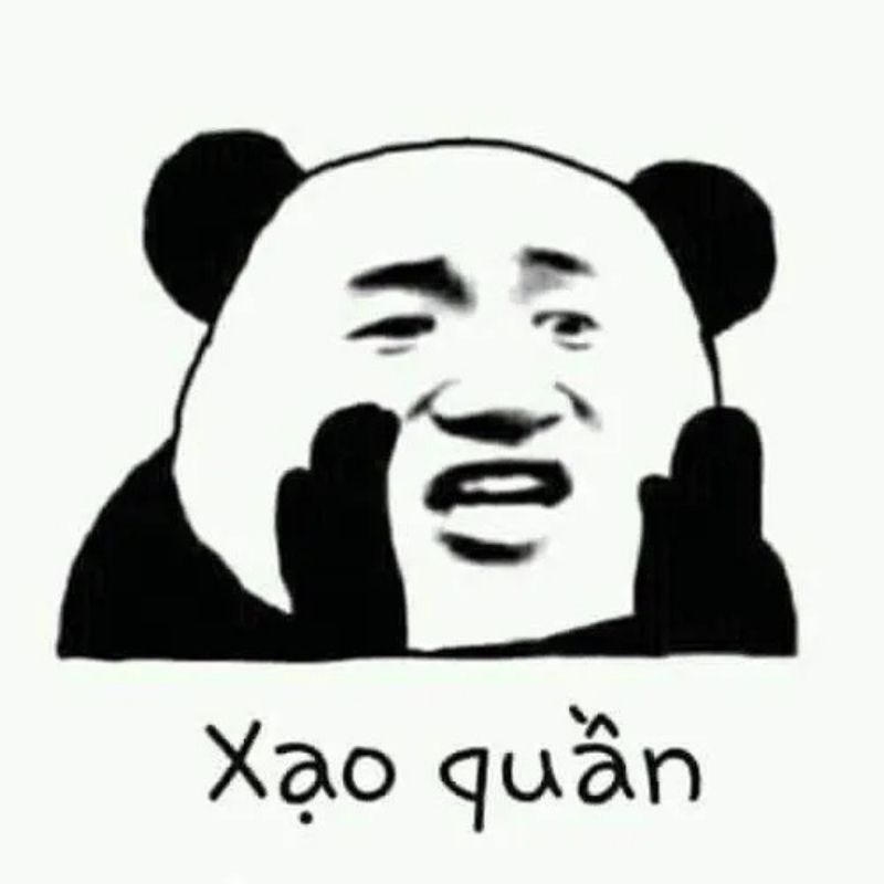 15+ Meme nổi tiếng nhất thế giới và Việt Nam cực viral 62 Gấu trúc Baozou xạo quần meme
