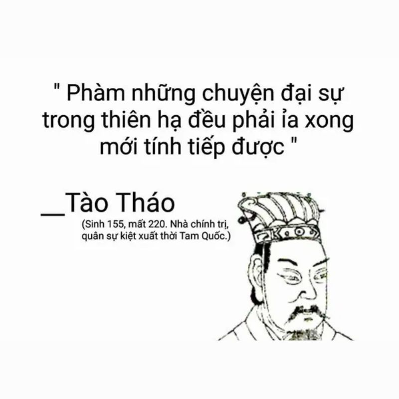 Tổng hợp 30+ meme Tào Tháo nói đạo lý, đa nghi cực hài hước 10 Meme Tào Tháo rượt