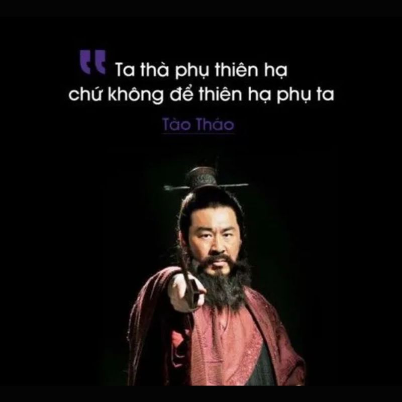 Tổng hợp 30+ meme Tào Tháo nói đạo lý, đa nghi cực hài hước 17 Meme Tào Tháo hài