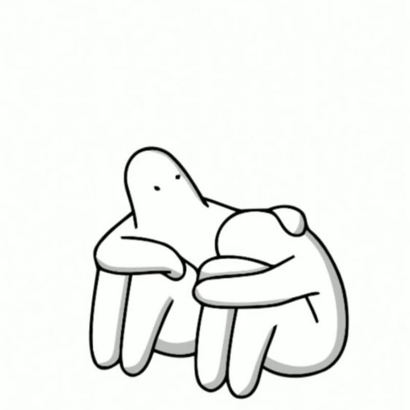 Ảnh meme xoa đầu giúp xoa dịu cảm xúc