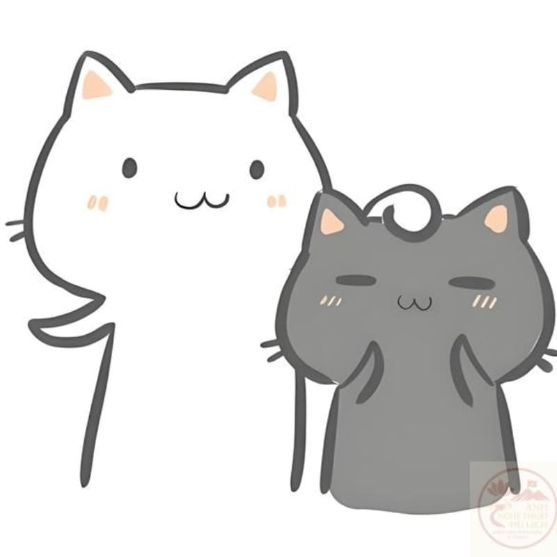 Meme xoa đầu dễ thương phong cách chibi