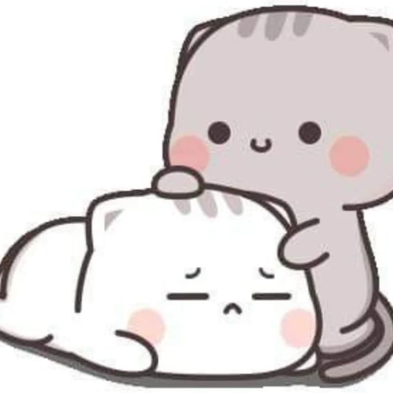 Meme xoa đầu cute lan tỏa sự ấm áp