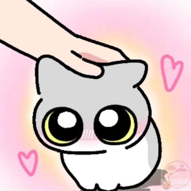 Meme xoa đầu an ủi trong tình huống buồn