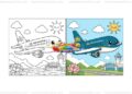 tô màu máy bay vietnam airlines