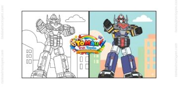 tô màu siêu nhân robot