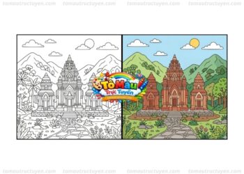 tô màu thánh địa mỹ sơn