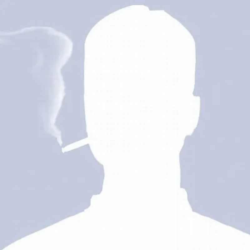 Bộ ảnh avatar trắng hút thuốc