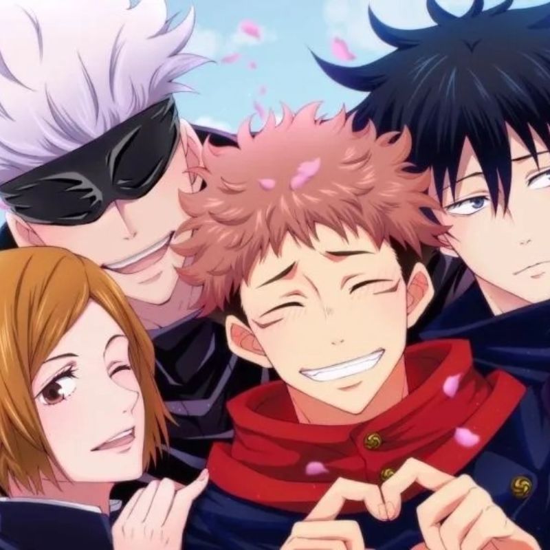 Avatar nhóm anime Jujutsu Kaisen đẹp dành cho hội bạn thân