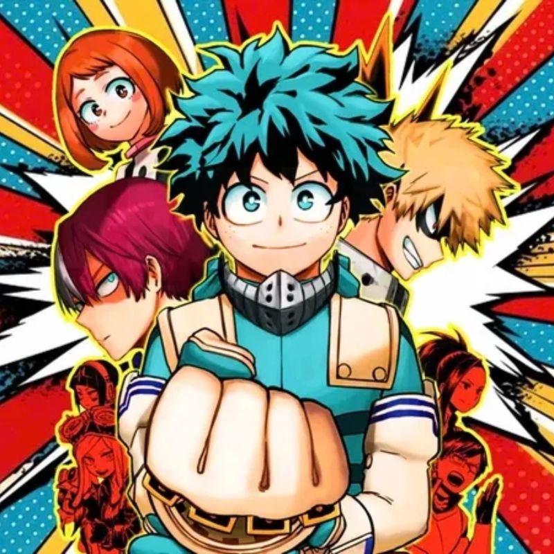 Avatar nhóm anime My Hero Academia siêu ngầu