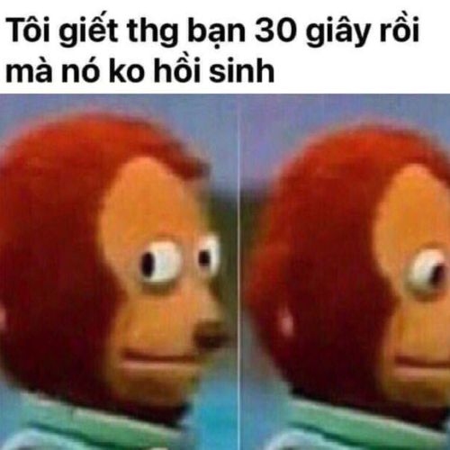 Ảnh chế meme dark đầy tăm tối kể về việc thằng bạn mãi không hồi sinh