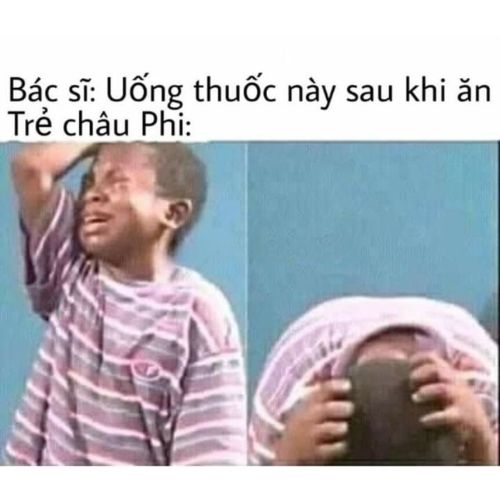 Ảnh chế tăm tối mỉa mai lời dặn uống thuốc sau khi ăn của bác sĩ