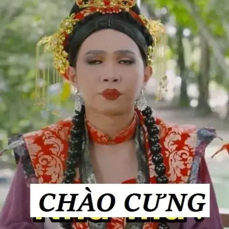 meme Minh Dự nói chào cưng