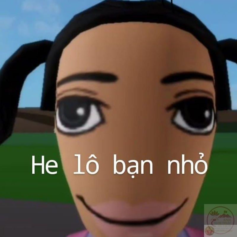 meme xin chào vô tri