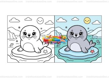 tô màu hải cẩu