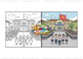tô màu lá cờ việt nam