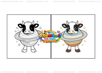 tô màu la vaca saturno saturnita