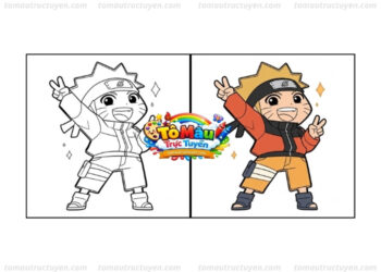tô màu naruto