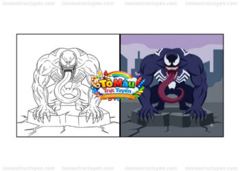 tô màu venom