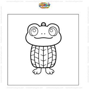 Tranh tô màu Boneca Ambalabu chibi