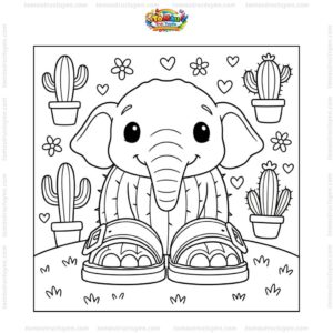 Tranh tô màu Lirili Larila cute Tranh tô màu Lirili Larila cute